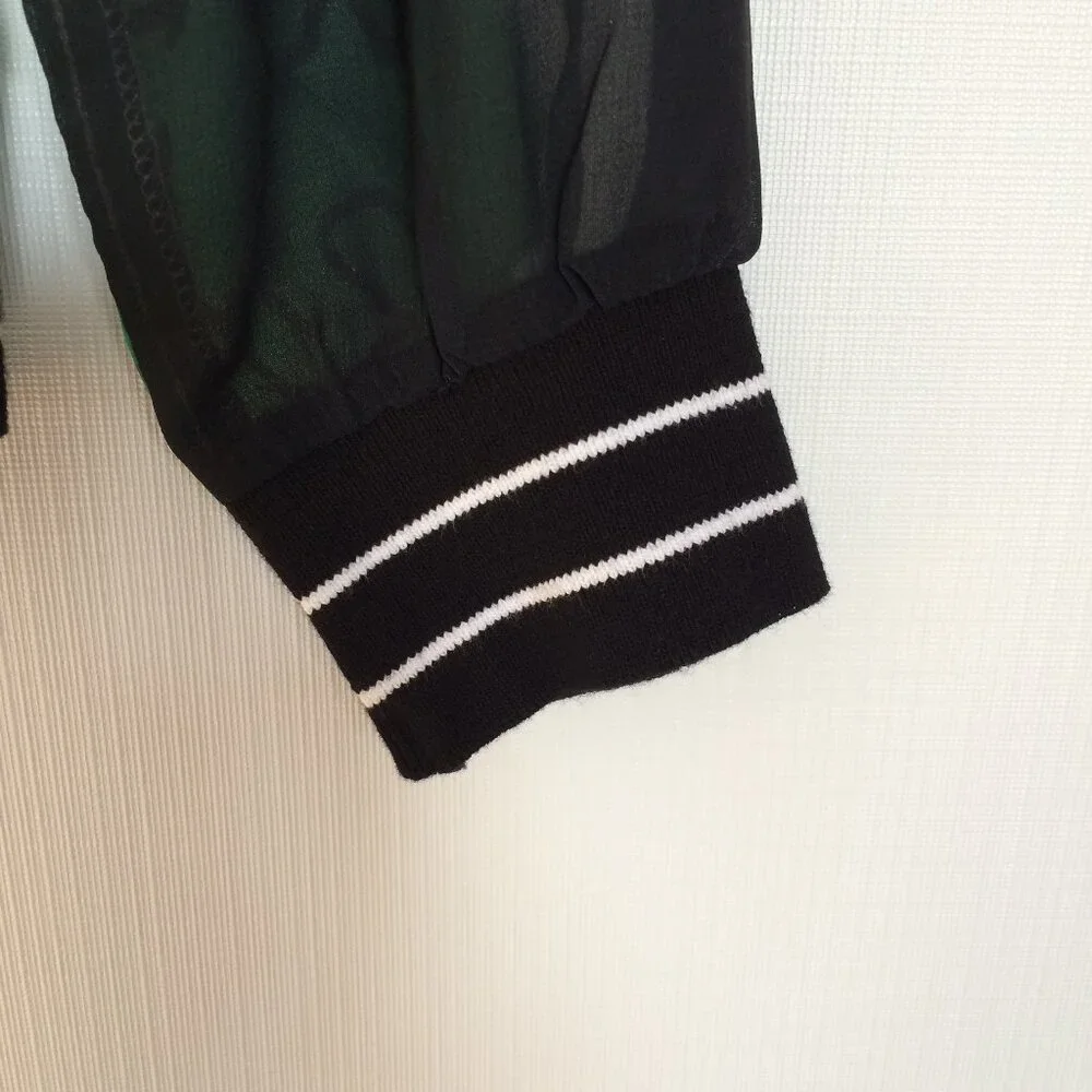 Simply Art by Dolcezza Sheer Jacket Small Multicolor Paris Zip Long Sleeve NWT - Picture 5 of 8